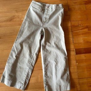 Madewell Emmett Wide-Leg Crop Pants